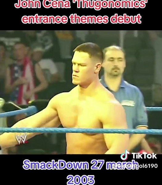 John Cena Thugonomics Entrance Debut on SmackDown 2003