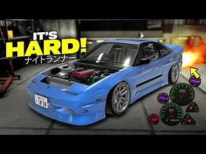 Night Runners is The Hardest JDM Racing Game... but NOS Exists