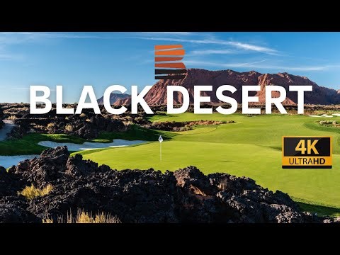 How much does it cost to play at the Black Desert golf course?