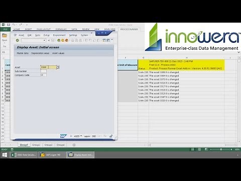 AS02 - Change Asset Master Record From Excel