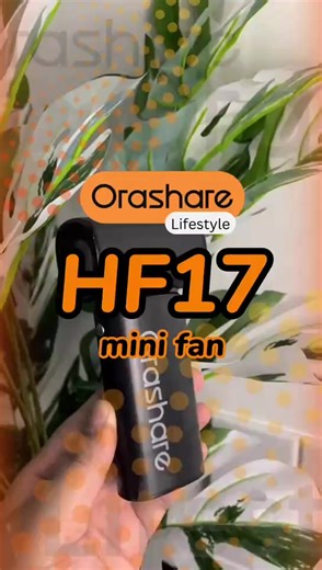 Don’t let a heatwave ruin your fit. ☀️ The Orashare HF17 packs 100-speed turbo power into your pocket. Stay cool, stay polished, stay breezy. Shop the summer essential now. #SummerEssentials #OrashareLifestyle #HF17 #minifan #fyp