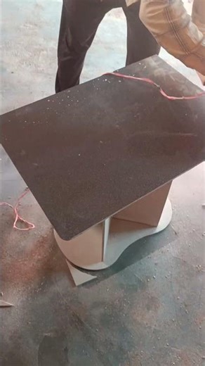 How to make a Designer Table using Tiles | How to make a table from waste tiles? #tiles #shorts #...