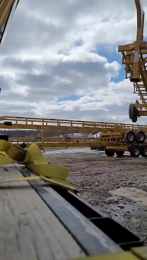 Stacking Cattlemen Hay Trailers at M&W Welding Inc. Iowa’s Largest Hay Trailer Manufacturer #cattlemenhaytrailers #iowafarmer #iowahaytrailers