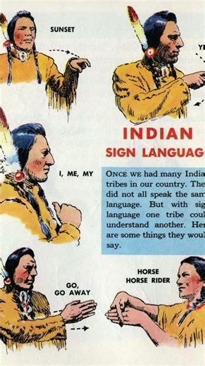 NATIVE AMERICAN SIGN LANGUAGE #father4son #bibekjeevan #signlanguage #nativeamerican #plainsign