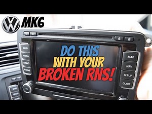 Do This With Your Broken / Non Working VW MK6 RNS 315 / 510 Stereo / Radio!