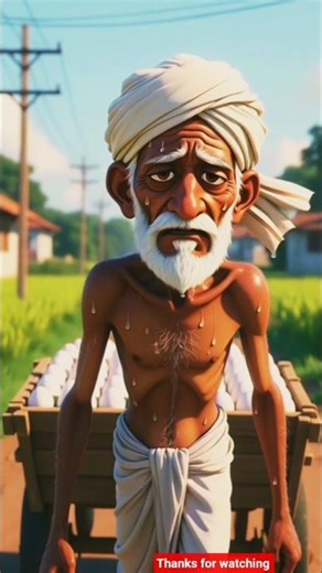 The farmer sad story #aivideo #shortvideo #viral #foryou #trending