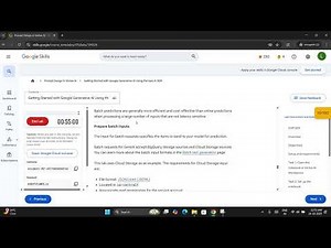 Google Cloud: GSP1209 Getting Started with Google Generative AI Using the Gen AI SDK Lab Solution