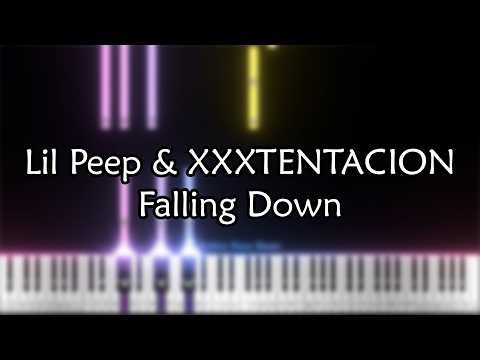 Lil Peep & XXXTENTACION - Falling Down | Roblox Piano