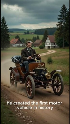 How Karl Benz Invented the First Motor Vehicle in 1885 Using Otto’s Engine | Part 2 #karlbenz #otto