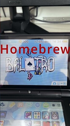 Moded 3ds is insane #3ds #gaming #homebrew #hack