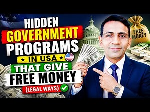 Hidden Government Programs in USA That Give Free Money (Legal Ways) | Get Financial Help Fast