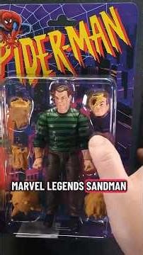 Is the Marvel Legends Sandman Worth It? 🤔🔥 #MarvelLegends #ActionFigures #ToyReview #ToyUnboxing