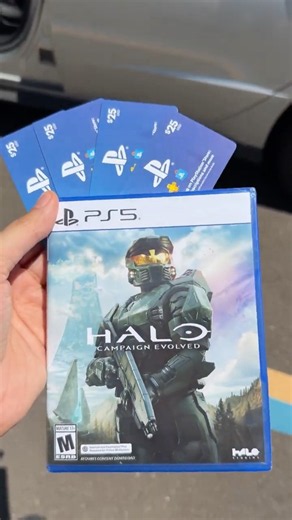 Unboxing Halo Campaign Evolved - PlayStation5 #asmr #shorts