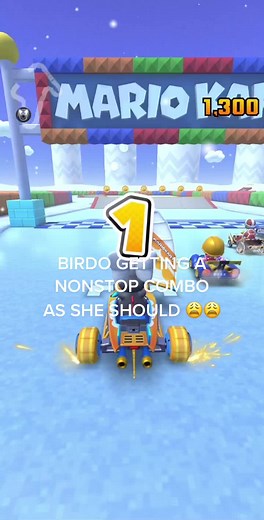Racing Gameplay: Birdo's Nonstop Combo Success