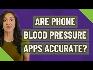 Are phone blood pressure apps accurate?