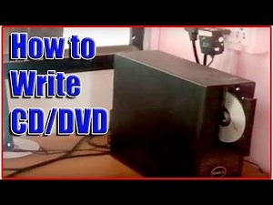 How to burn or create cd or dvd on computer without software