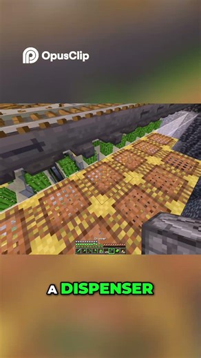 Minecraft Sugar Cane Farm Dispenser vs Dropper Dilemma! #minecraft #minecraftshorts #gaming