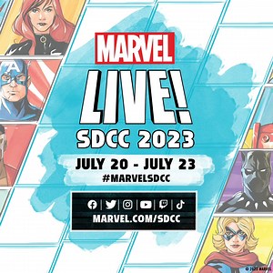 1.9K views · 234 reactions | Don't miss a minute of San Diego Comic-Con! Here's all the details on how you can experience #MarvelSDCC from the comfort of your own home: https://bit.ly/44wqhuZ | Marvel | Facebook