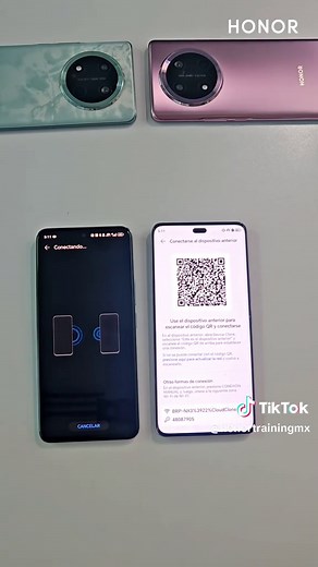 Transfiere Información al HONOR Magic7 Lite