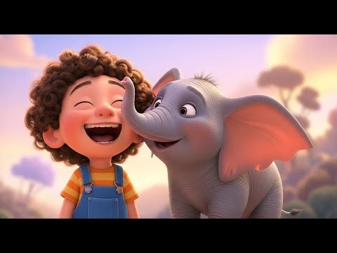 Défilé d’Éléphants dans la Ville | Comptines et Chansons Joyeuses pour Enfants