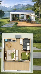 🌿A sleek and modern 1-bedroom small home featuring metal cladding for a clean, durable, and stylish exterior—perfect for simple yet contemporary living💚 #fblifestyle #dreamhouse #housedesign🌿 📌𝘍𝘰𝘳 𝘪𝘯𝘴𝘱𝘪𝘳𝘢𝘵𝘪𝘰𝘯 𝘪𝘥𝘦𝘢𝘴 𝘖𝘯𝘭𝘺 🤔 🏡ℂ𝕣𝕖𝕕𝕚𝕥 𝕥𝕠 ℝ𝕚𝕘𝕙𝕥𝕗𝕦𝕝 𝕆𝕨𝕟𝕖𝕣📷 🌿 | Dream House