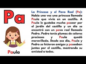 LECTURAS CORTAS para niños con las Sílabas PA, PE, PI, PO, PU | DibujoXpress