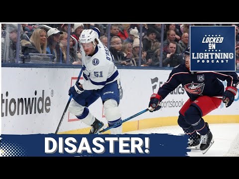 DISASTER: Lightning Point Streak CRUSHED By Blue Jackets | D'Astous, Cernak, Goncalves Injured