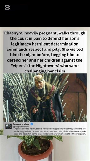 Rhaenyra Targaryen Claims the THRONE While PREGNANT | House of the Dragon's #gameofthrones