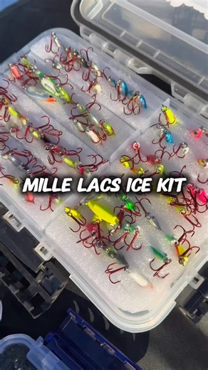 NEW! MILLE LACS KIT 🙌🔥🎣 (Available Now) #TeamNorthlandTackle Everything you will need to have a great day on Mille Lacs this winter no matter what conditions you are faced with. Hand picked by Northland pros, this kit includes an assortment of not only the best colors, but also the best selection of profiles and actions proven to be successful not only on Mille Lacs but all clear bodies of water! Buck-Shot Coffin Spoon Tungsten Slim Spoon Buck-Shot Rattle Spoon Tungsten Buck-Shot Spoon Tungst