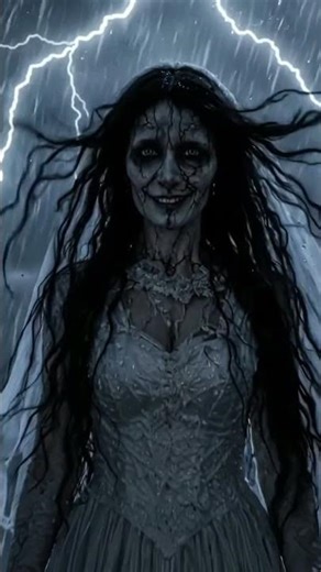 Don’t Look at the Window… The Ghost Bride Is Watching 😨 | Horror Story #scary