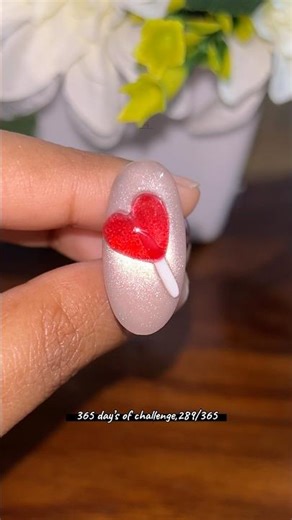 Viral candy nail art | Full tutorial | Day 288/365 #nailart #nailextension