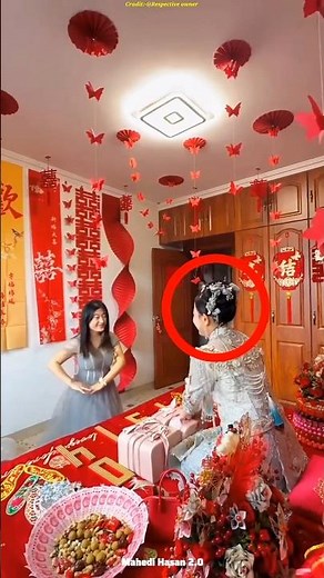 Japanese Wedding Tradition: Bride’s Heartwarming Gift Ritual After Marriage ❤️🇯🇵 #shorts