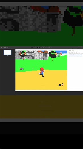 Super Mario 64 Running inside a Single PDF File