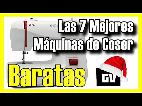 🔥 Las 7 MEJORES Máquinas de Coser BARATAS Amazon [2023]✅[Calidad/Precio] Portátiles / Principiantes