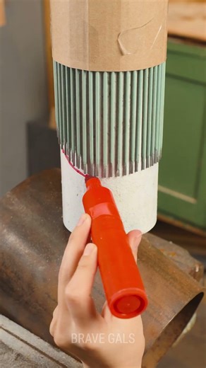 Homemade Pipe Cutting Gadget Made Easy ✨ #CreativeDIY