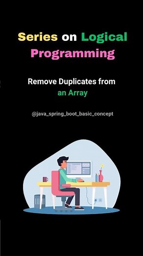 Remove Duplicates from an Array in Java | Easy & Efficient Methods Explained #java #coding #shorts