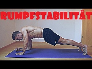 Top 7 CORE Übungen für mehr RUMPFSTABILITÄT & KÖRPERSPANNUNG!