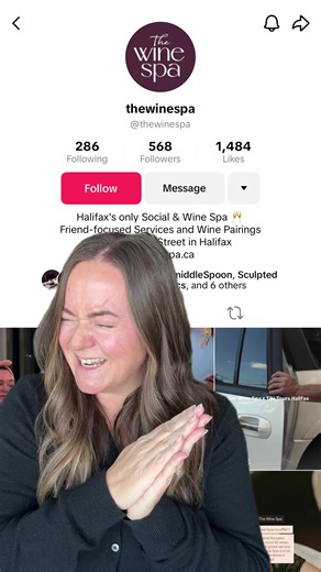 Part 15 | @thewinespa Halifax, go follow this local business! A sommelier led spa that brings lounge vibes and spa services to create a relaxed, sippy atmosphere to the spa space. We love to see it! My ask: 👉 Go follow them. Not me. Them. This is a 30 day social experiment to see what happens when we divert a few seconds of effort to lift up local businesses. We do it again tomorrow! #novascotia #halifaxlocal #halifaxnovascotia #halifax