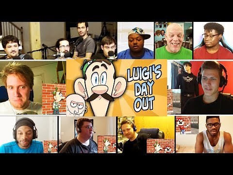 LUIGI'S DAY OUT REACTIONS MASHUP