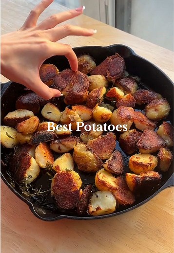 Crispy Roasted Russet Potatoes Recipe