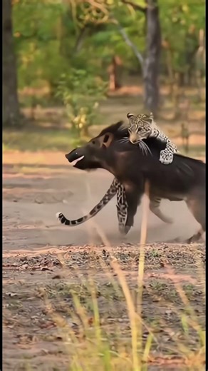 Leopard Ambushes Wild Boar: Epic Nature Showdown