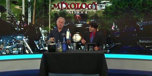 Mixology at Home - Blue Motorcycle