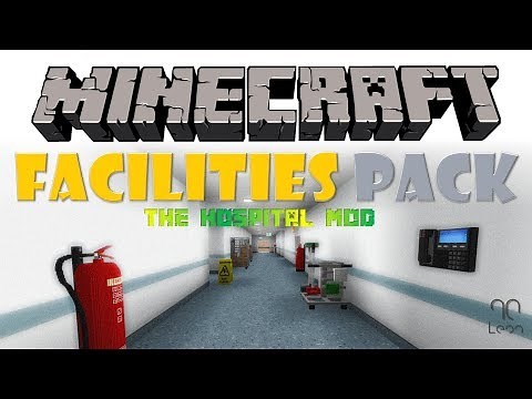 Hospital Mod, Facilities Pack - Minecraft Mod Preview