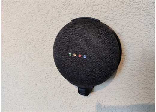 Google Home Mini wall mount #3DThursday #3DPrinting