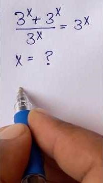 Exponential Equations #problemsolving #maths #basicproblems #mathproblems #mathematics #mathproblem