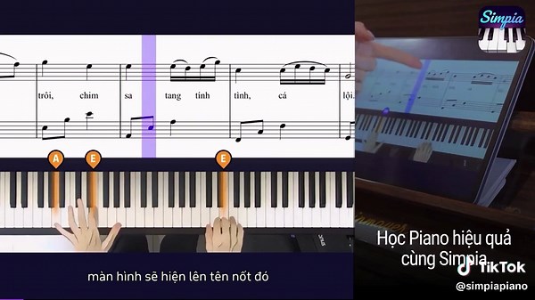 Công nghệ AI Simpia giúp bạn học piano dễ dàng