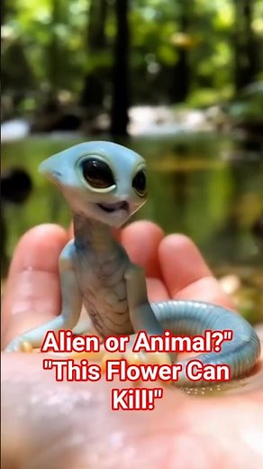 "Alien Monkey or Deadly Flower? You Won’t Believe These Creatures!" #animals #foryou #shorts