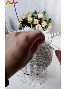 41K views · 1.8K reactions | Using hemp rope as an extremely useful decoration in the house | Flowers | Facebook