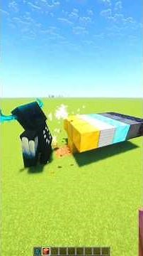 💀 Warden vs Every Block Golem ⚔️🔥