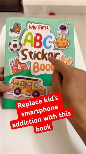 Best book for kids learning | ABC Sticker book